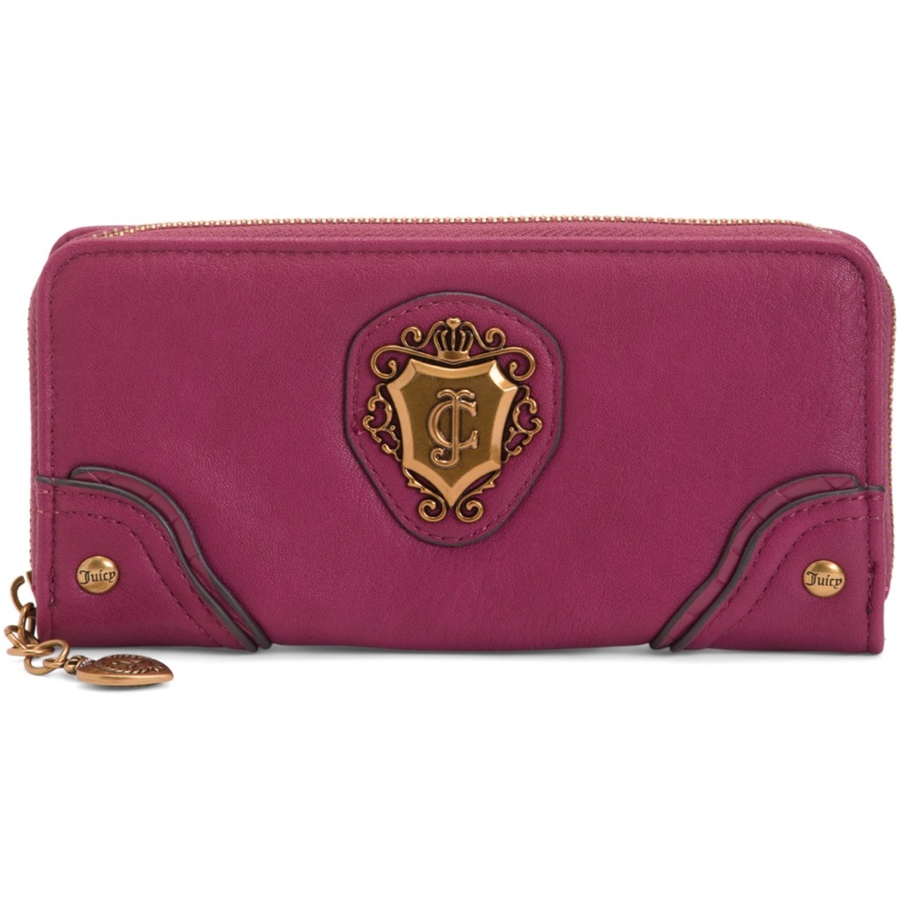 JUICY COUTURE Romance Zip Around Wallet
